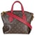 Louis Vuitton Bordeaux Monogram Canvas Flower Zipped Tote PM For Sale - Image 4 of 8