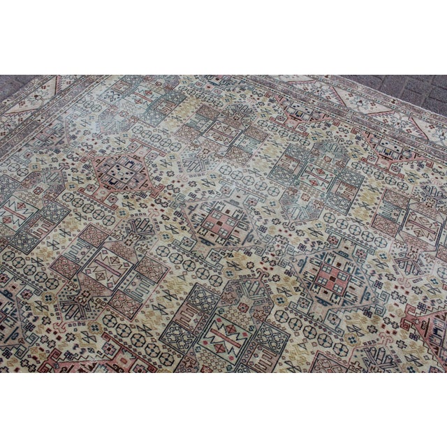 High Quality Vintage Turkish Anatolian Area Rug - 101.5"x145" For Sale - Image 11 of 13
