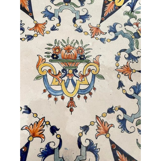 Boulogne sur Mer Faience Dish, France, 19th Century For Sale - Image 10 of 13