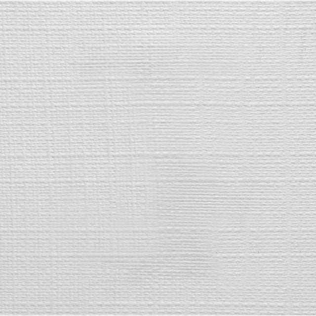 Worlds Away Matthew Izzo Home Michelle Textured White Linen Four Drawer Chest With Glass Top and Brass Knobs For Sale - Image 4 of 5