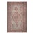1970s Vintage Turkish Handmade Wool Cotton Green Area Rug For Sale