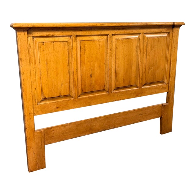 Queen Size Bausman & Company Country English Headboard For Sale
