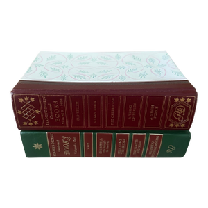 Vintage Reader’s Digest Condensed Books – Red & Green Decorative Library Set