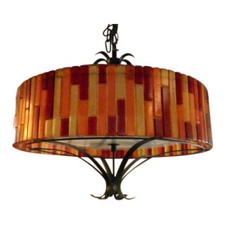 Funky Mid-Century Modern Lucite Lamp For Sale