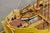 Large 48" Vintage Wooden Fishing Vessel Model Ship Yellow Hull South Korean Flag For Sale In Philadelphia - Image 6 of 18