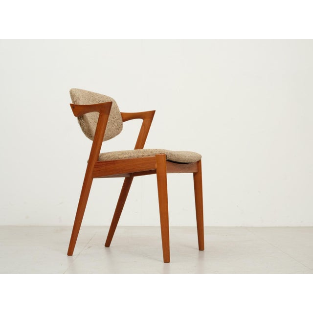 1960s Teak Chair Model 42 by Kai Kristiansen for Schou Andersen, 1960s For Sale - Image 5 of 18