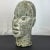 Benin Patinated Bronze Head For Sale - Image 4 of 13