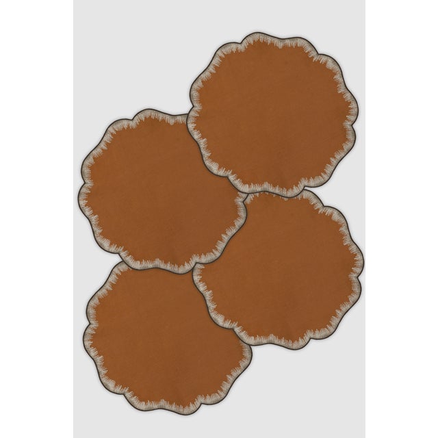 Placemat in 100% highest quality linen. Made in Spain by craftspeople since 1880.