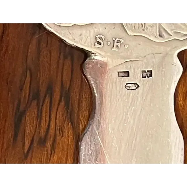 Neoclassical 18th Century Maria Theresa Austria-Habsburg 1780 Silver Coin Letter Opener For Sale - Image 3 of 10