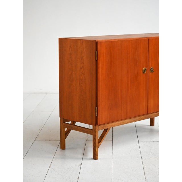 Danish Model 232 Sideboard by Børge Mogensen for FDB, 1960s For Sale - Image 6 of 13