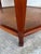 Hexagonal Wooden Coffee Table With Woven Cane Lower Tier For Sale - Image 10 of 11