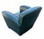 Thomas Callaway Art Deco Leather Club Chair 1 of 2 For Sale - Image 4 of 6