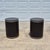 2000s Faux Bois Wood & Mother of Pearl Drum Tables Drink Accent Side Tables, a Pair For Sale - Image 14 of 14