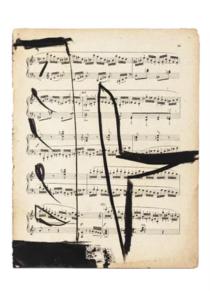 Tommaso Cascella, Musical Notes, 2009, Mixed Media