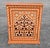 Hand Painted Mediterranean Medicine Cabinet / Wall Shelf / Orange and White Zouak For Sale In Orlando - Image 6 of 6