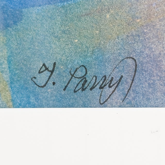 Paint Hilltop #1 - Tomoko Parry, C. 1990s For Sale - Image 7 of 10