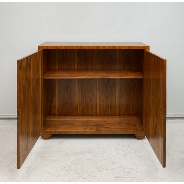 Jean-Michel Frank Inspired Exquisitely Crafted Parquetry Cabinet For Sale In New York - Image 6 of 11