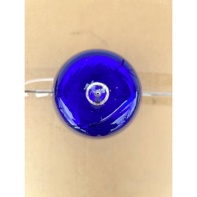 Late 20th Century Perry Coyle Etched Glass Vase For Sale - Image 9 of 10