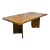 Vintage Young Manufacturing Mid Century Walnut Dining Table With One Leaf - Newly Refinished For Sale