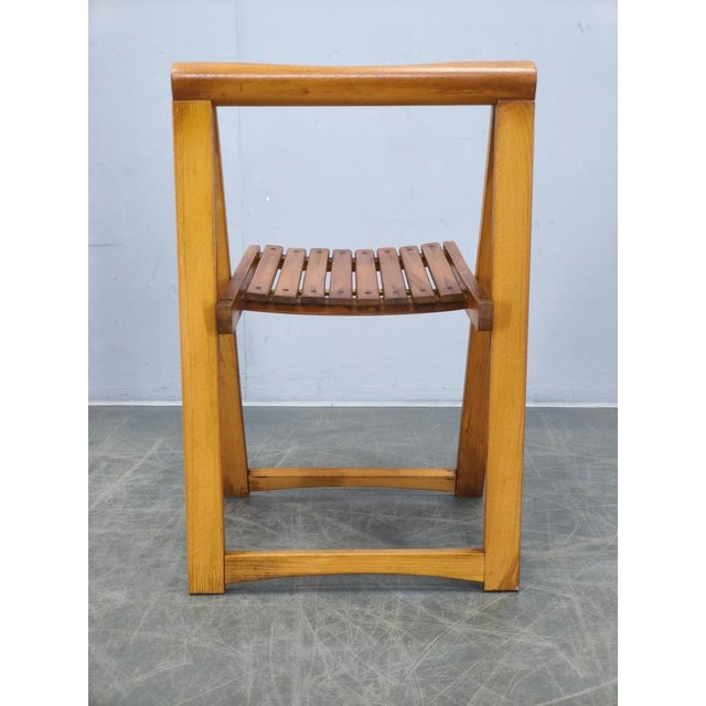 1960s Trieste Folding Chair by Aldo Jacober for Alberto Bazzani, 1960s For Sale - Image 5 of 13