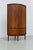 Mid-Century Modern Danish Bow Front Corner Cabinet, 1950s For Sale - Image 15 of 18
