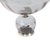 With its subtle smoky hue, faceted texture, and gleaming nickel base, this piece brings refined sophistication to any...