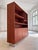 Teak Bookcase with Fold-Out Compartment, Denmark For Sale - Image 6 of 11