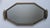 French Art Deco wall mirror with geometric and floral details. The frame is with it's old patina. A beveled mirror will be...