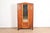 A gorgeous antique English Art Nouveau or Art Deco armoire dresser or wardrobe England, Circa 1920s Carved oak, with...