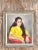 Vintage Signed Realist Portrait of Young Woman Oil Painting For Sale In West Palm - Image 6 of 13