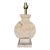 Vintage Hollywood Regency Solid Travertine Stone Lamp For Sale