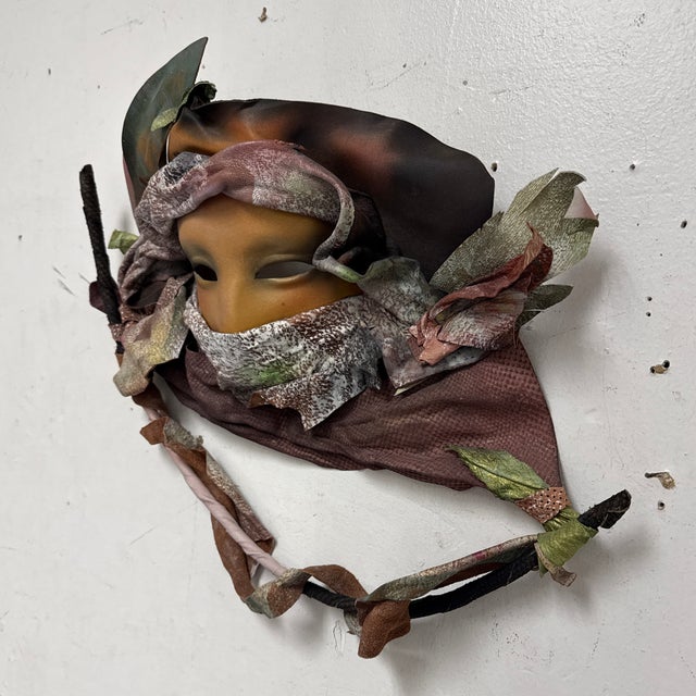 Design Plus Gallery presents a Handmade Leather Art Mask from Dominique Caron. This one-of-a-kind artwork is composed of...