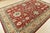Farmhouse Kazak Rug 8'10'' X 12'3'' Red Wool Traditional Hand-Knotted Oriental Carpet For Sale - Image 3 of 12