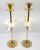 Brass Candlesticks Shells Seashells Pair For Sale In Miami - Image 6 of 15