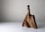 Brown Modern Sculptural Table Lamp in Carved Olive Wood, 1970s For Sale - Image 8 of 18