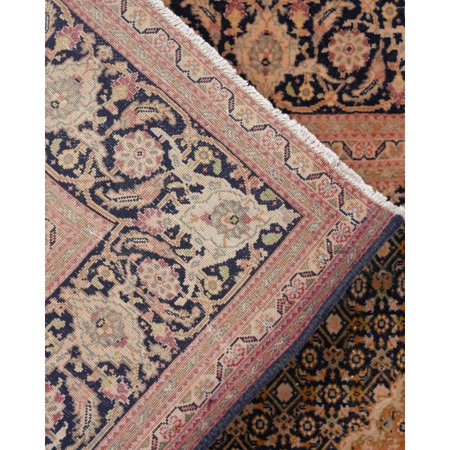 1970s Vintage Turkish Oushak Handmade Wool Cotton Brown Area Rug For Sale - Image 4 of 11