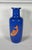 CHINA, 19th century. Porcelain vase with a scroll decorated with carp on a powder blue background. For Sale