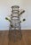 Monumental French Vineyard Industrial Metal Wine Bottle Drying Rack Tree For Sale In Dallas - Image 6 of 18