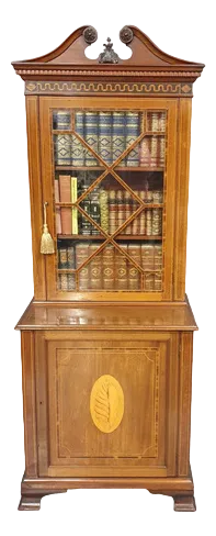 Vintage Mahogany Bookcase