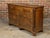 English Walnut 19th Century Flip Top Sideboard with Drawers and Brass Hardware For Sale - Image 12 of 12