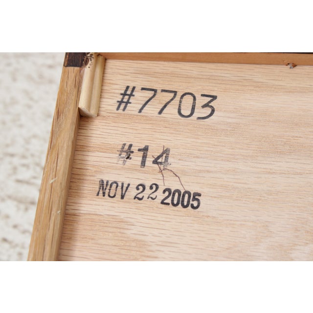 Stickley Metropolitan Cherry 3 Drawer Dresser Bachelor Chest For Sale - Image 15 of 16