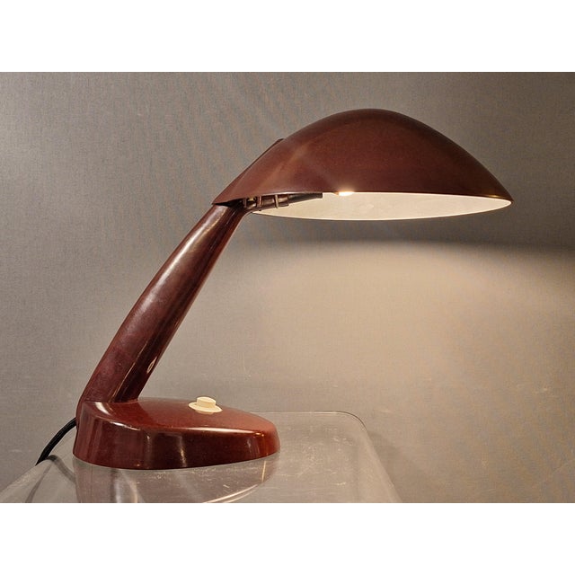 Vintage Bakelite Desk Lamp, 1950s For Sale - Image 9 of 9