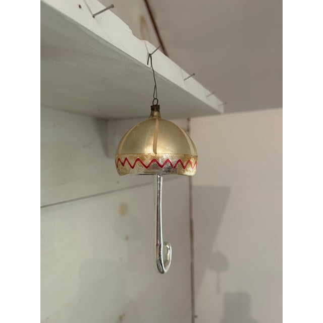 Antique Umbrella Christmas Ornament For Sale - Image 4 of 4