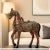Bring the majesty of a royal horse into your living space with this breath taking hand carved painted masterpiece. This 24...