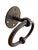Vintage Heavyweight Iron Door Knocker or Door/Gate Pull For Sale - Image 4 of 8