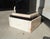Art Deco Belgian Black Veined Marble and Carrara Marble Column Pied De Stal, 1930s For Sale - Image 6 of 12