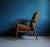 Wood Vintage Armchair From Mid Century, Dark Mustard, Restored For Sale - Image 7 of 7