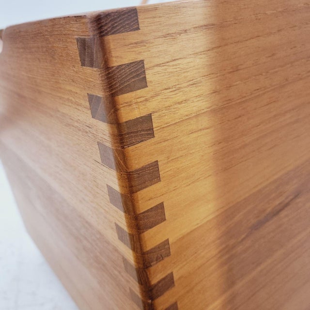 Danish Teak Side Table and Storage Box from Salin Mobler, 1960s For Sale - Image 18 of 18