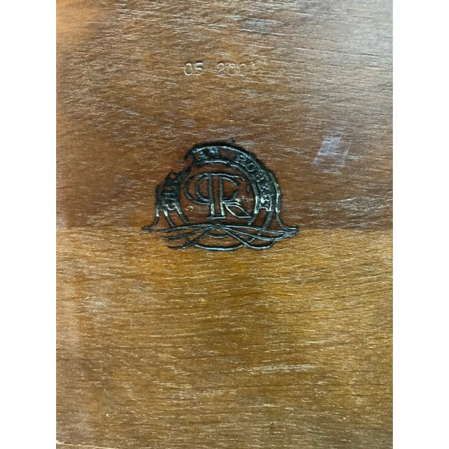 Christian Robert Farm Table With Three Leaves For Sale - Image 12 of 13