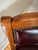 Wood 1990s Rms Titanic Artifact Collection Leather Chair For Sale - Image 7 of 12